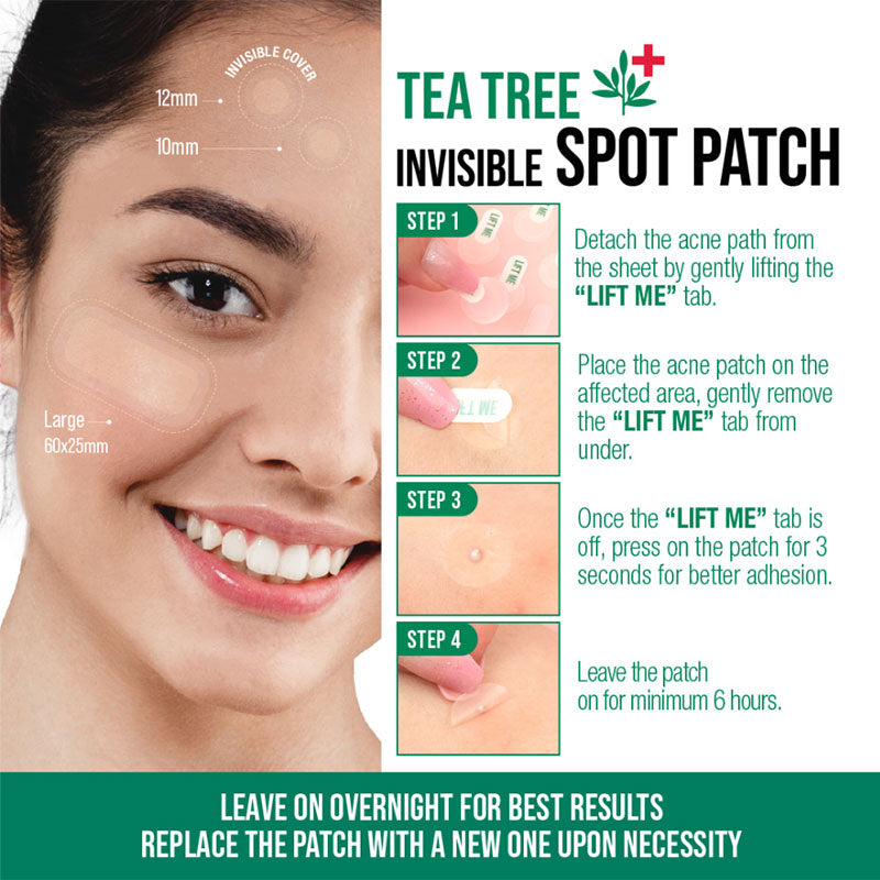 Kiss Tea Tree Invisible Spot Patch Variety Pack TT06