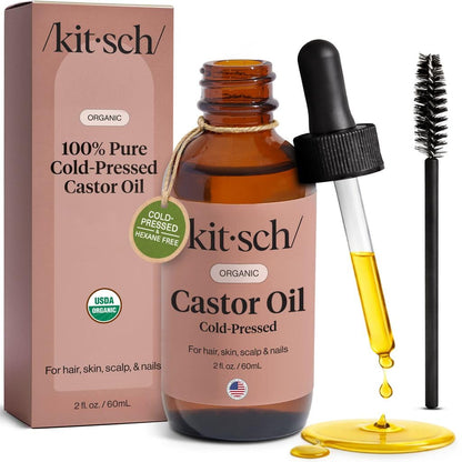 Kitsch  100 Percent Pure Cold Pressed Castor Oil
