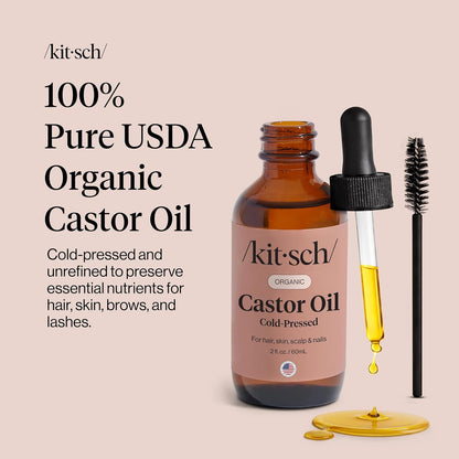 Kitsch  100 Percent Pure Cold Pressed Castor Oil