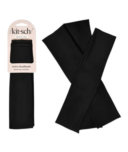 Kitsch  Active Headbands Black