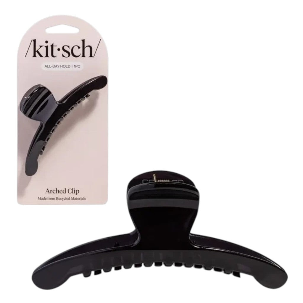 Kitsch  All Day Hold Arched Clip Black