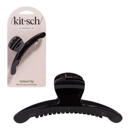 Kitsch  All Day Hold Arched Clip Black