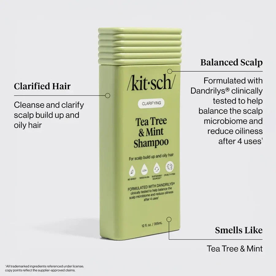 Kitsch  Clarifying Tea Tree And Mint Shampoo