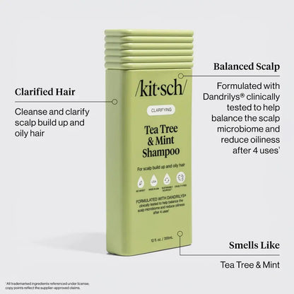 Kitsch  Clarifying Tea Tree And Mint Shampoo