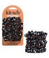 Kitsch  Extra Gentle Ruched Satin Scrunchies Ghosts And Pumpkins