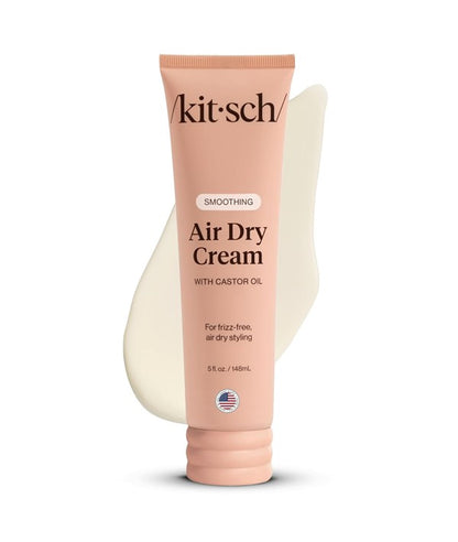 Kitsch  Hair Smoothing Air Dry Cream With Castor Oil