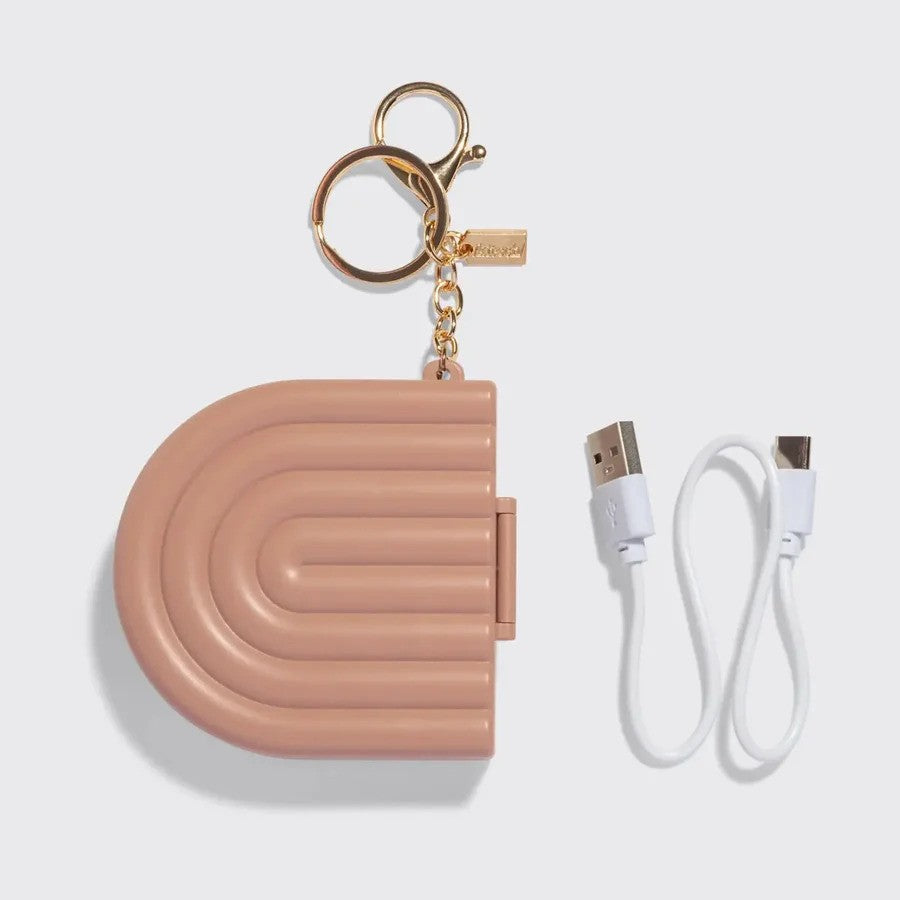 Kitsch  LED Compact Mirror Keychain