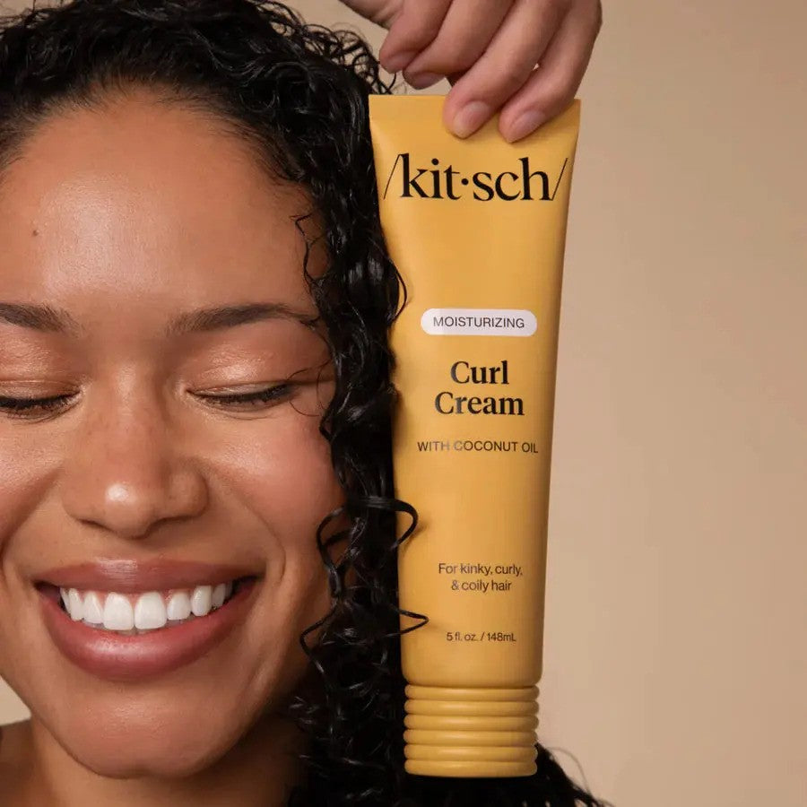 Kitsch  Moisturizing Curl Cream With Coconut Oil