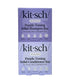 Kitsch neutralizing purple toning shampoo and conditioner bar set, featuring natural conditioner bars for blonde and gray hair care.