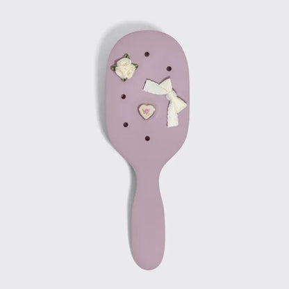 Kitsch  Pop Costomizable Paddle Brush And Charm Set