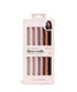 Kitsch Seriously So Soft satin-wrapped Flexi Rods in rosewood color, a set of six flexible hair styling accessories.