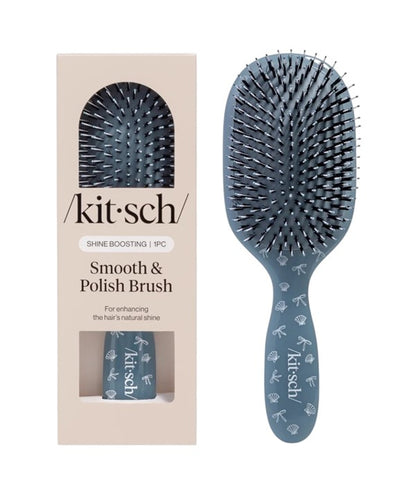 Kitsch Shine Boosting Smooth And Polish Brush Coastal Blue Print