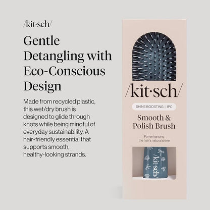 Kitsch Shine Boosting Smooth And Polish Brush Coastal Blue Print