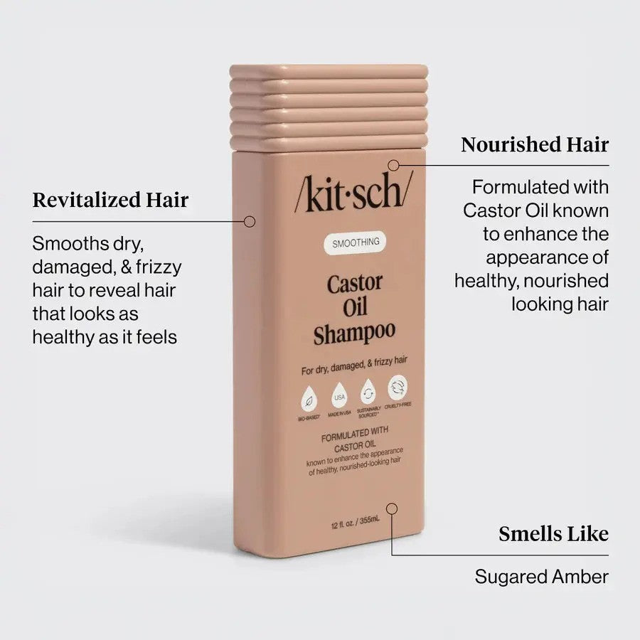 Kitsch  Smoothing Castor Oil Shampoo