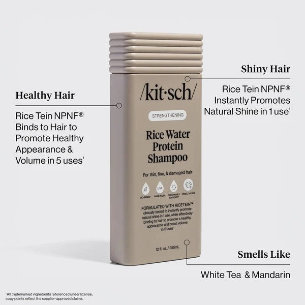 Kitsch  Strengthening Rice Water Protein Shampoo