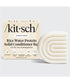 Kitsch rice water protein solid conditioner bar for strengthening hair, shown in a sleek, natural-colored bar shape.