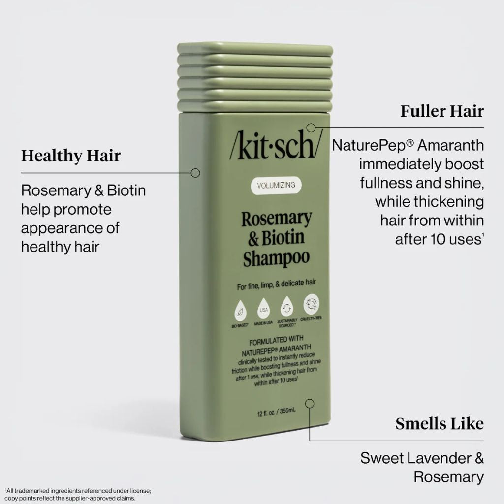 Kitsch Volumizing Rosemary And Biotin Shampoo