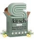 Kitsch volumizing rosemary and biotin solid shampoo bar, 91g, with natural ingredients and eco-friendly packaging.