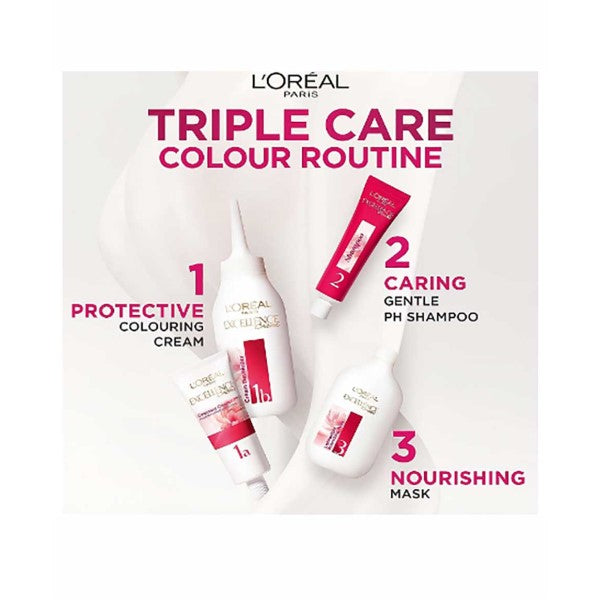 Loreal Excellence Creme Triple Care Colour 5.5 Natural Mahogany Brown