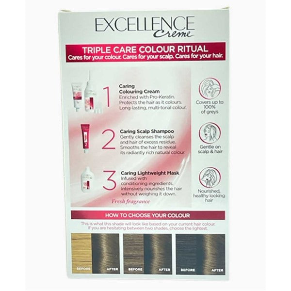 Loreal Excellence Creme Triple Care Colour 5 Natural Brown