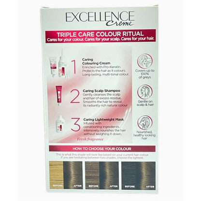 Loreal Excellence Creme Triple Care Colour 5 Natural Brown