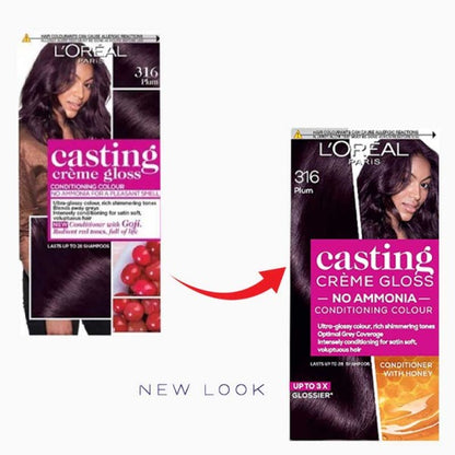 Loreal Casting Creme Gloss Conditioning Color 316 Plum