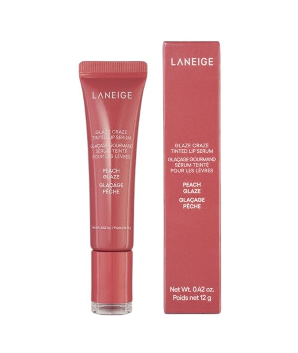 Laneige Glaze Craze Tinted Lip Serum Peach Glaze
