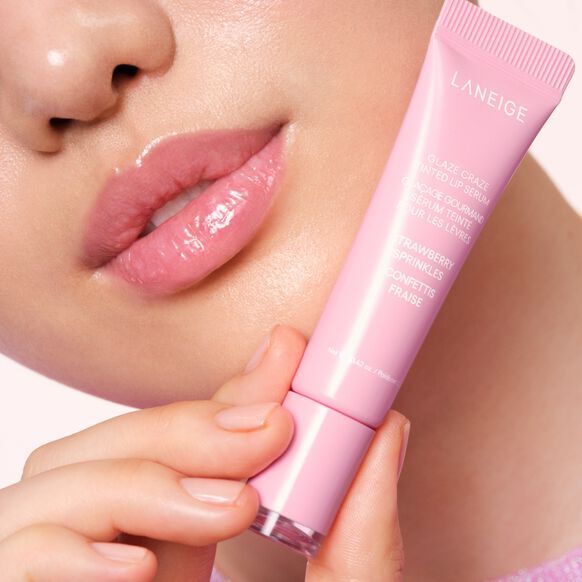 Laneige Glaze Craze Tinted Lip Serum Strawberry Sprinkles