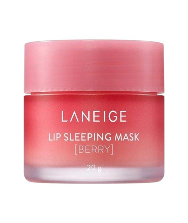 Laneige Berry Lip Sleeping Mask in 20g jar, a K-beauty skincare product with a berry-scented, hydrating lip mask.