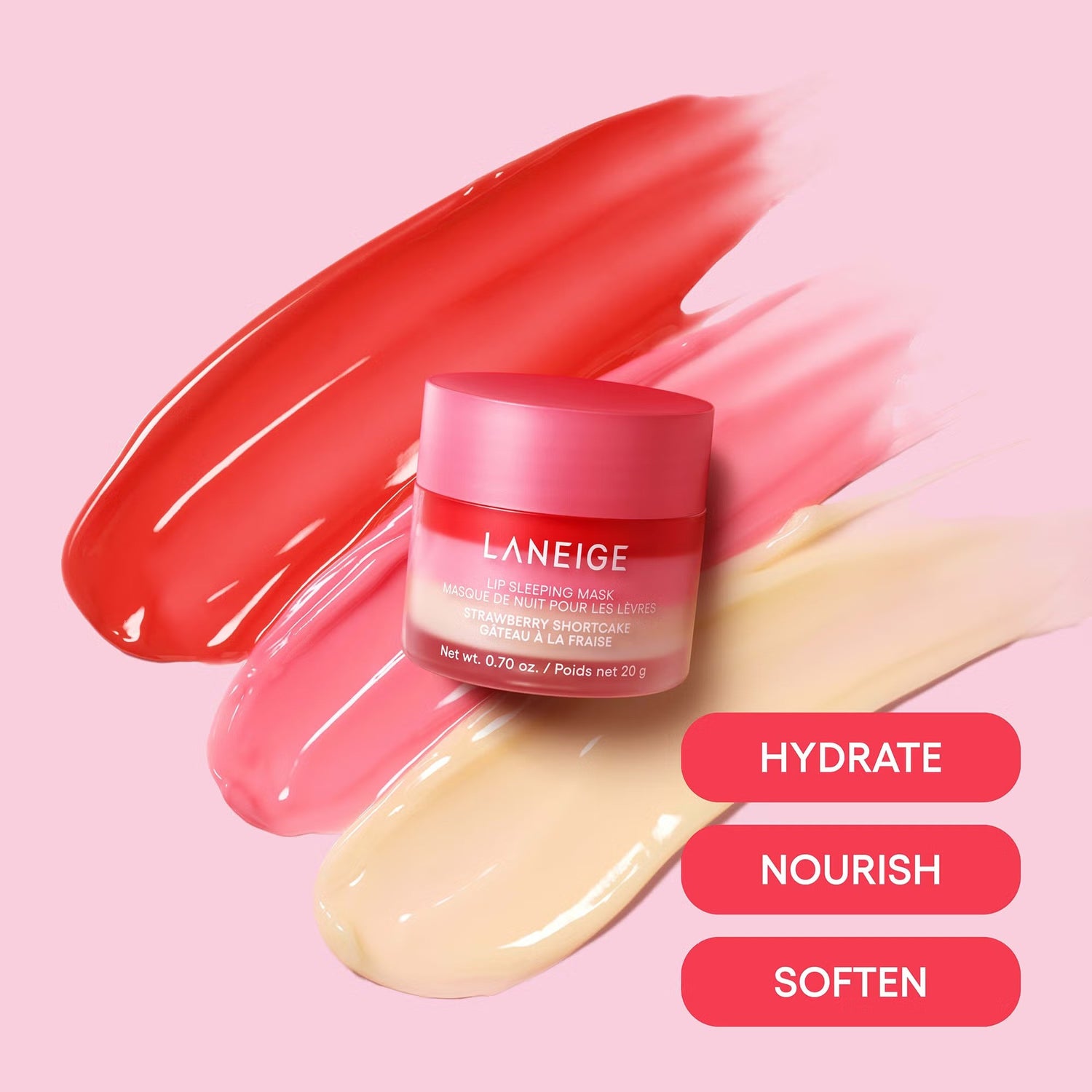 Laneige Lip Sleeping Mask Strawberry Shortcake