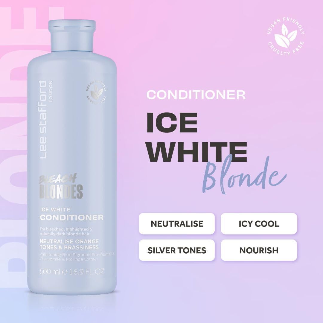 Lee Stafford Bleach Blondes Ice White Conditioner