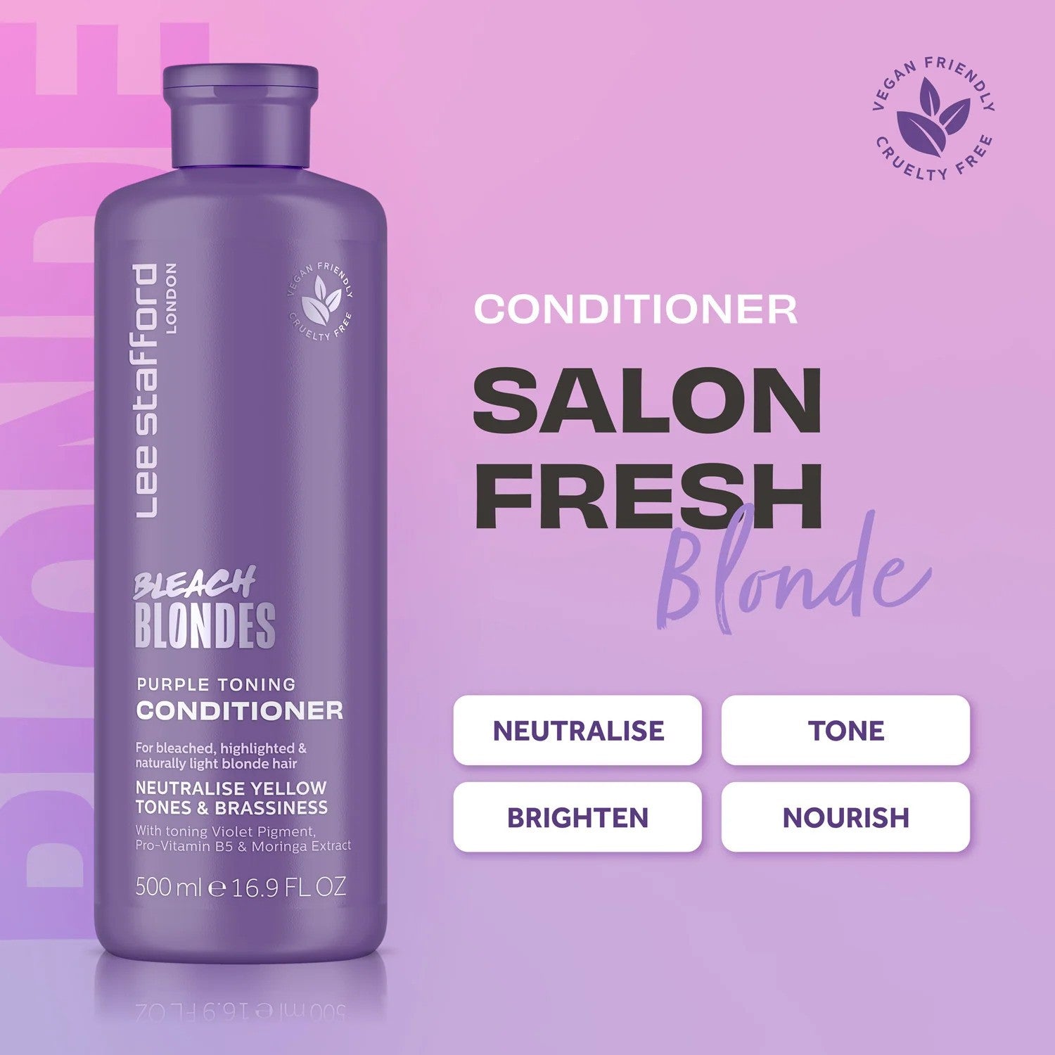 Lee Stafford Bleach Blondes Purple Toning Conditioner
