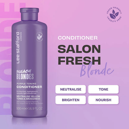 Lee Stafford Bleach Blondes Purple Toning Conditioner