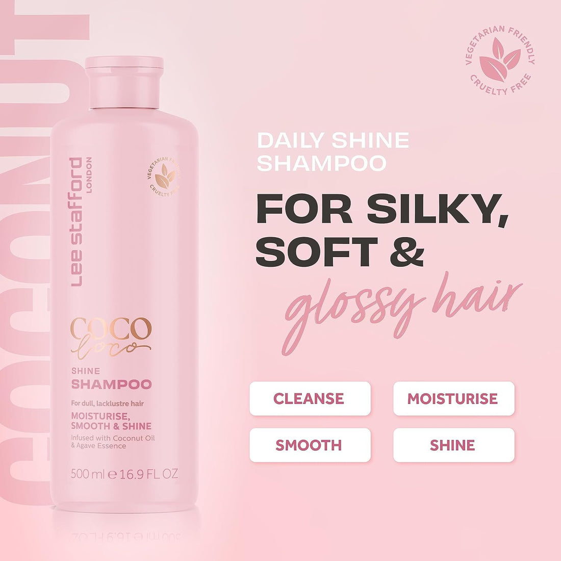 Lee Stafford Coco Loco Shine Shampoo