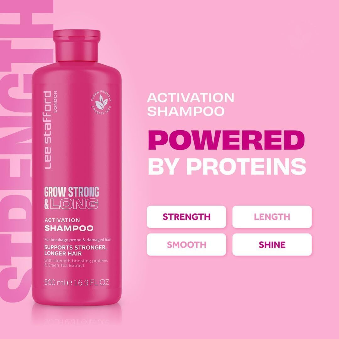 Lee Stafford Grow Strong And Long Activation Shampoo