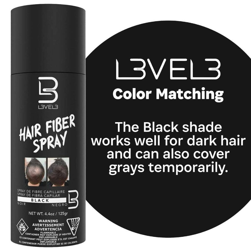 Level 3  Hair Fiber Spray