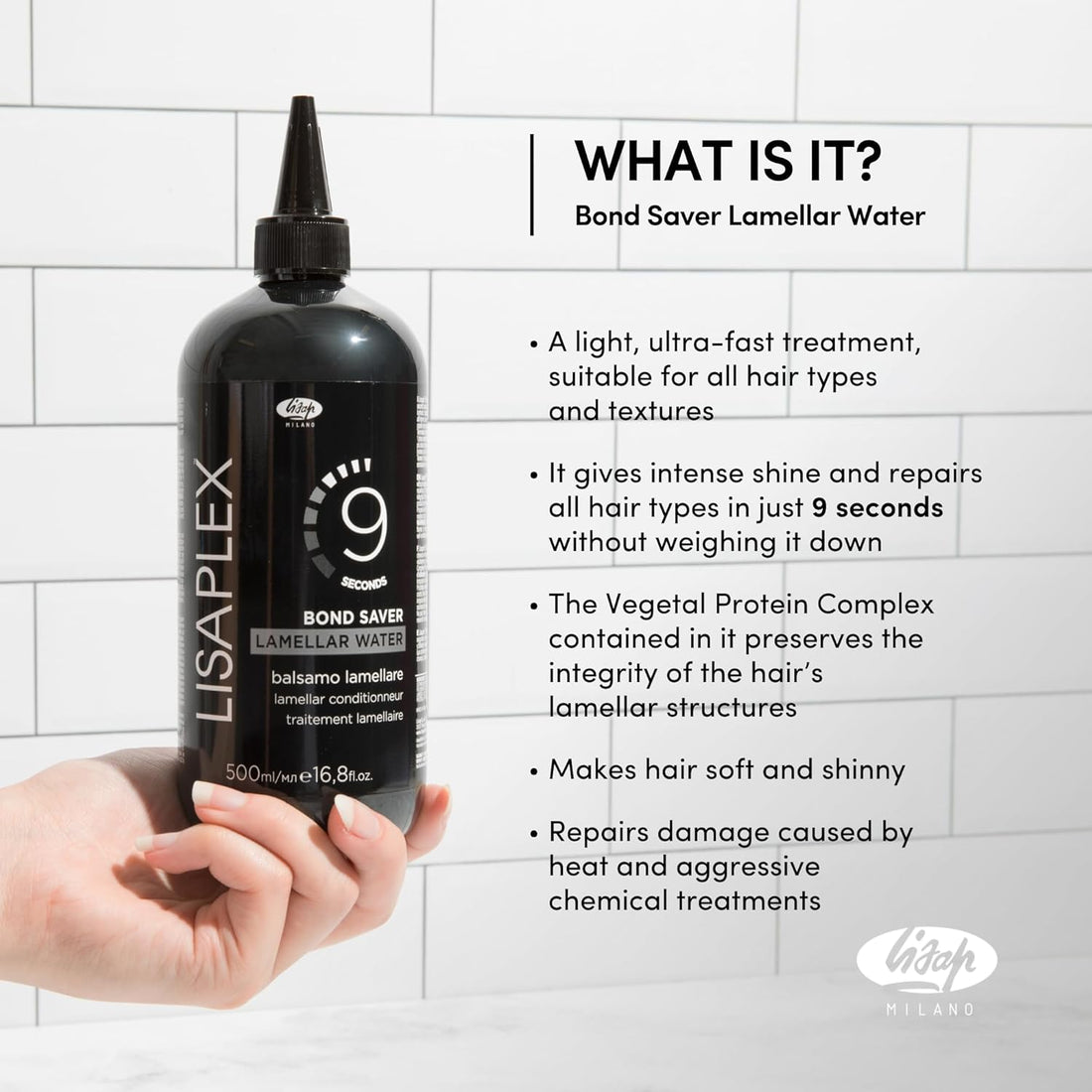 Lisap Milano Lisaplex Bond Saver Lamellar Water