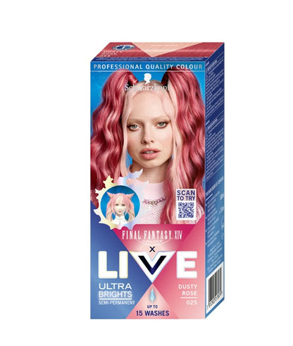 Schwarzkopf Live Ultra Brights Semi Permanent Dusty Rose 025