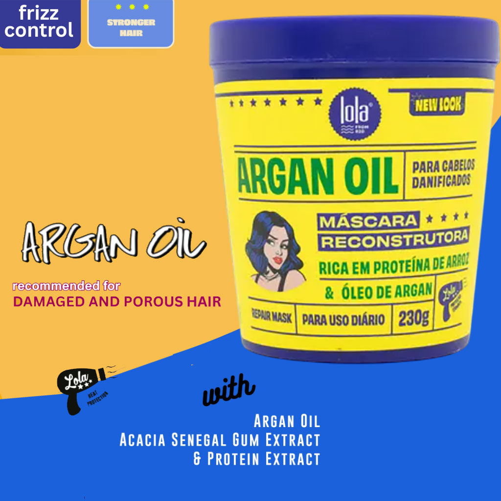 Lola Cosmetics Argan Oil Repair Hair Mask