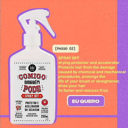 Lola Cosmetics Comigo Ninguem Pode Speed Dryer Protecting Spray