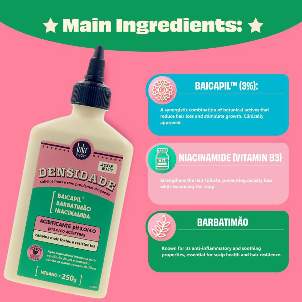 Lola Cosmetics Densidade Acidifier Intensive Repair Treatment