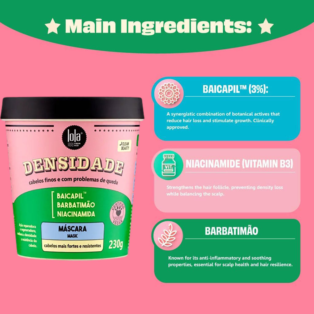 Lola Cosmetics Densidade Density Restoring Mask