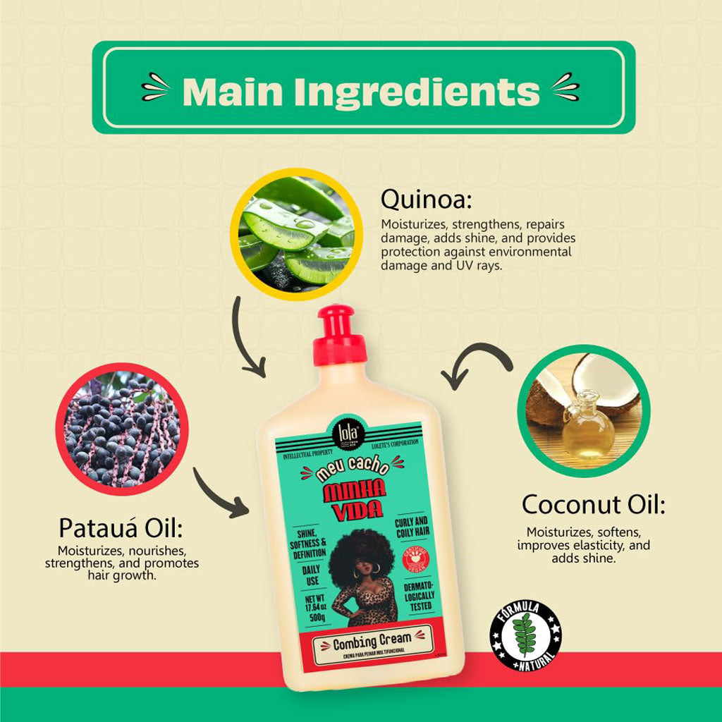 Lola Cosmetics Meu Cacho My Hair My Life Combing Cream