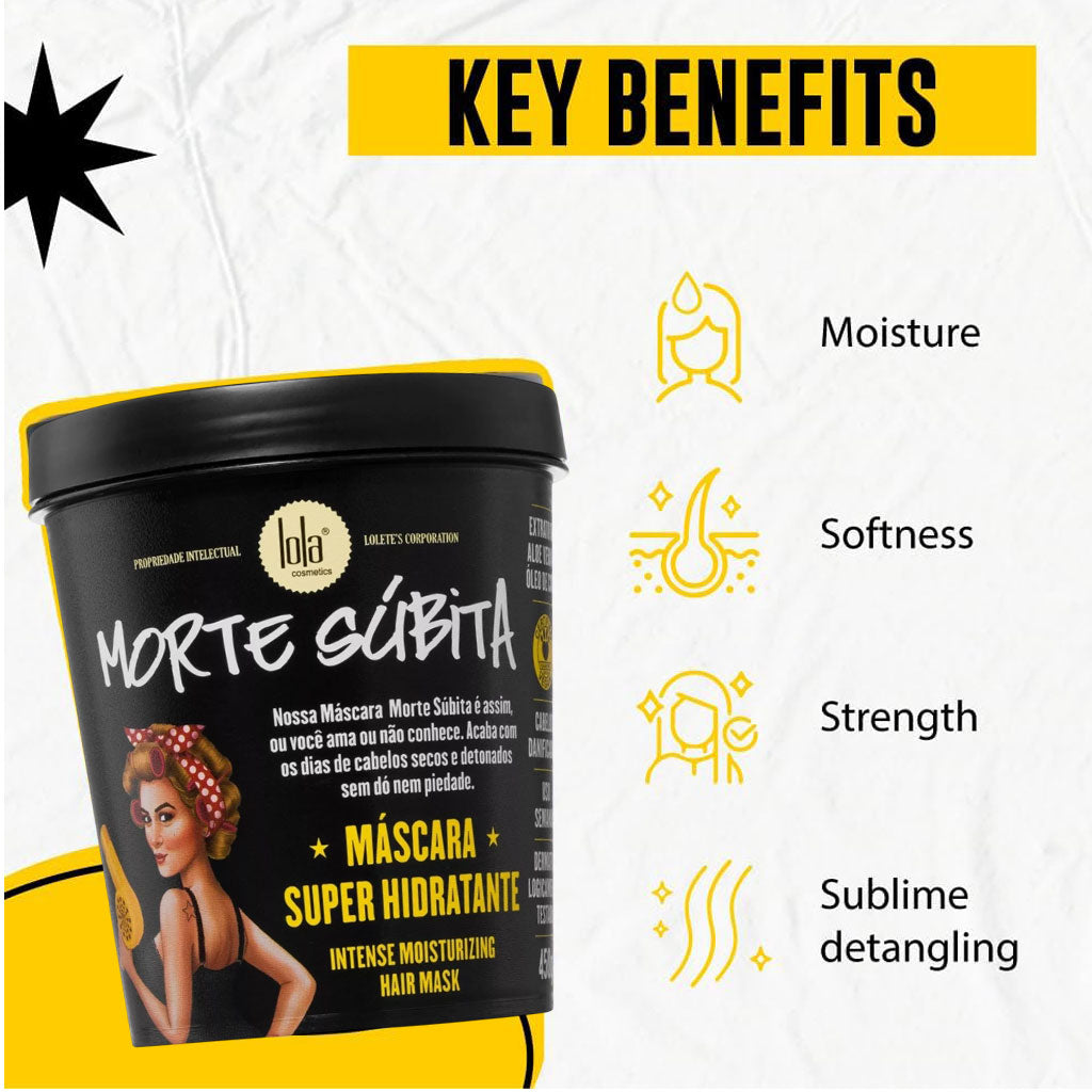 Lola Cosmetics Morte Subita Sudden Death Intense Moisturizing Hair Mask