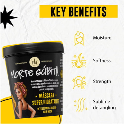 Lola Cosmetics Morte Subita Sudden Death Intense Moisturizing Hair Mask