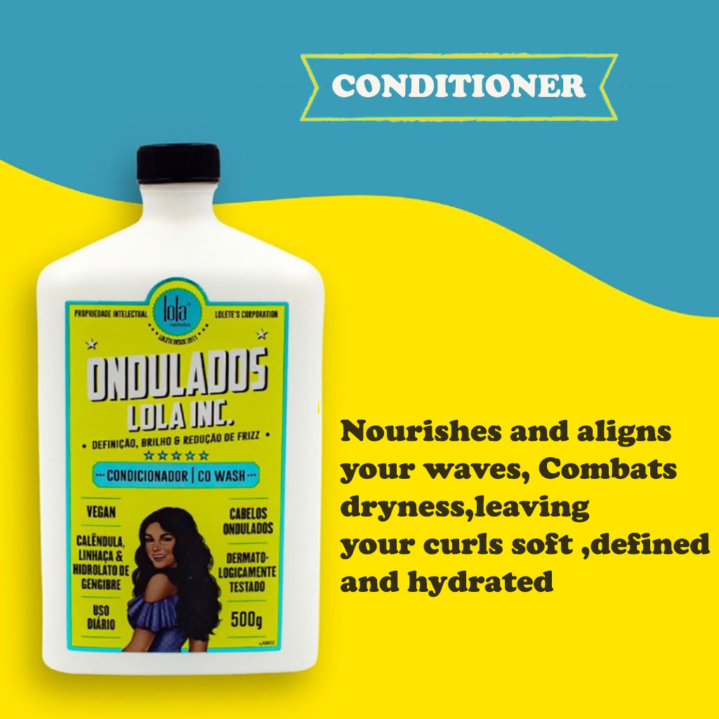 Lola Cosmetics Ondulados Conditioner Co Wash