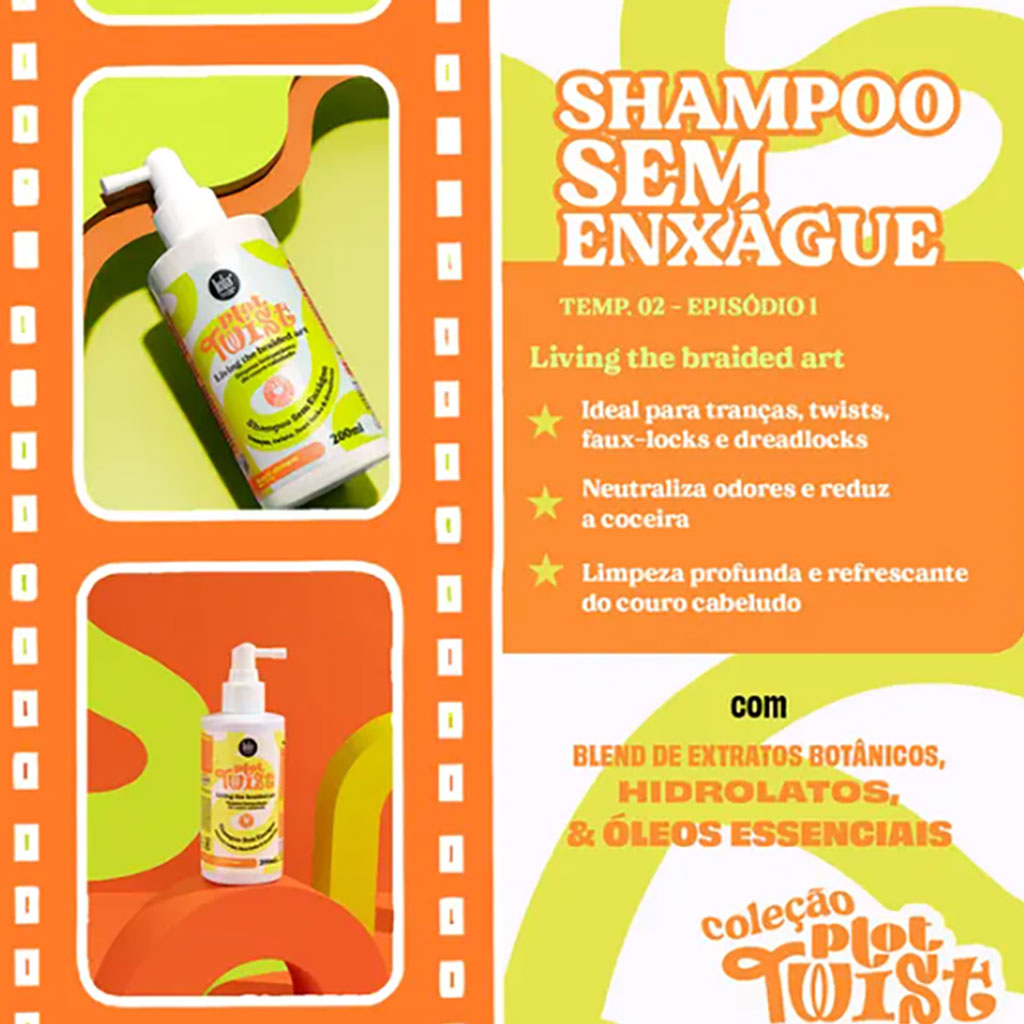 Lola Cosmetics Plot Twist Living The Braided Art Shampoo