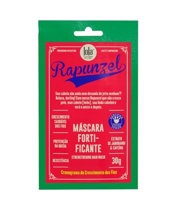 Lola Cosmetics Rapunzel Strengthening Hair Mask Sachet