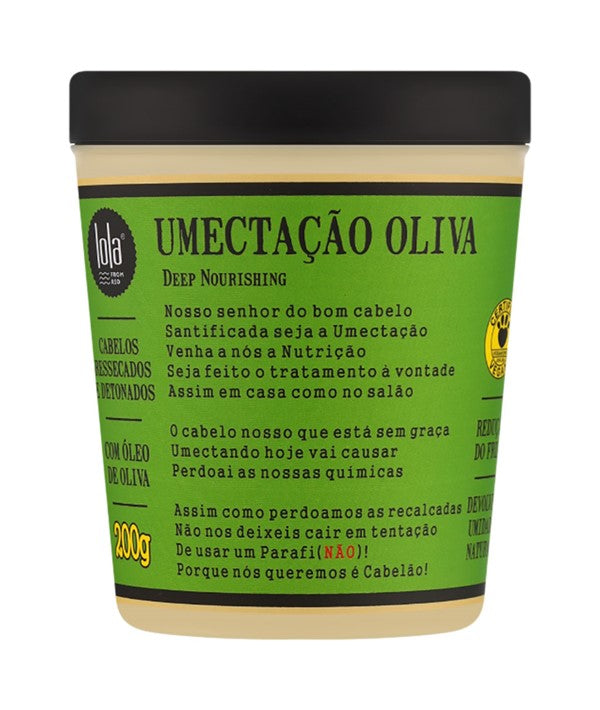 Lola Cosmetics Umectacao Oliva Deep Nourishing Hair Mask