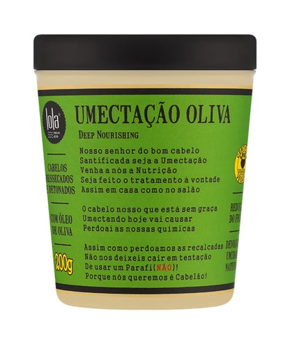 Lola Cosmetics Umectacao Oliva Deep Nourishing Hair Mask